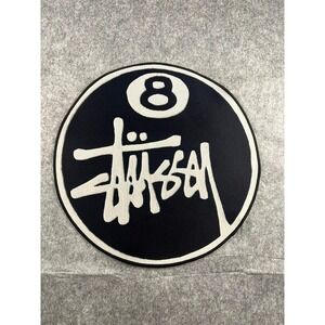 Stussy 8 Ball Worldwide Rug Non Slip Back
